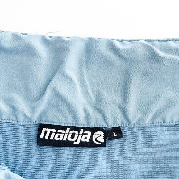 Maloja Pachamama Blue Shorts Elastic Back Panel Women's Size Large - Picture 9 of 10